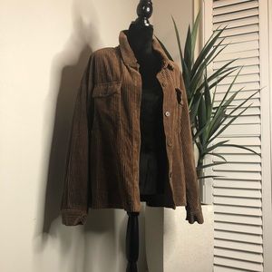 Forever 21 Brown corduroy shirt
